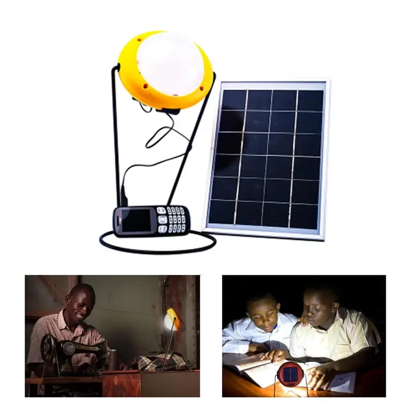 Sun King Pro 400 Super Bright Emergency Solar Light with USB Mobile Charging - 5.5 Watt and 3 Days Battery Backup